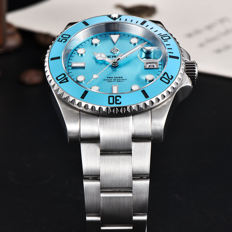 Diver Watch 300M - LIGE Top Brand Luxury Mens Watch