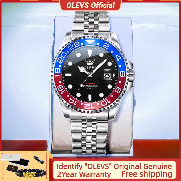 Luxury Watch Hand - OLEVS 5657 Original Brand Men's Watch