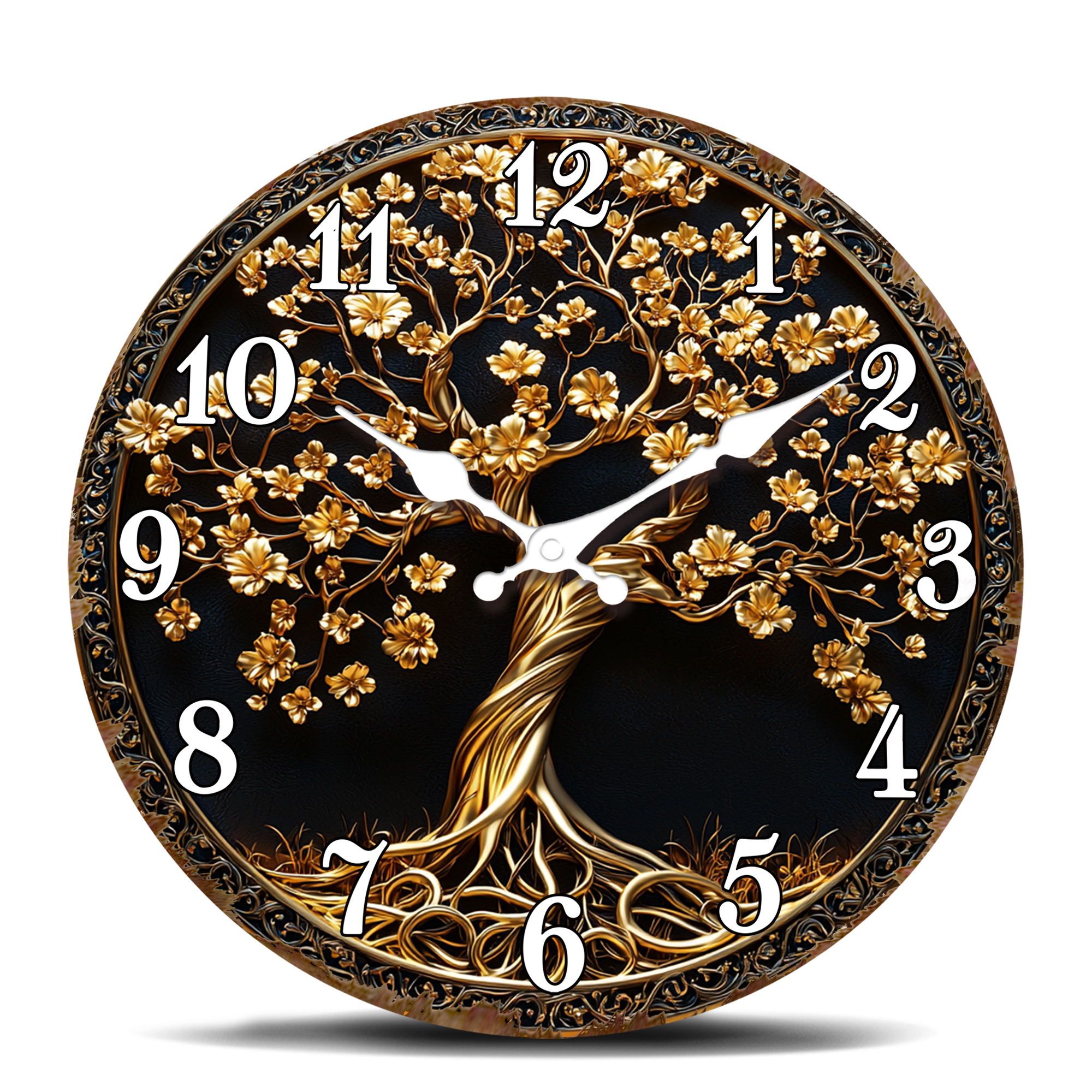 Luxury Watch House - Golden Tree of Life with Intricate