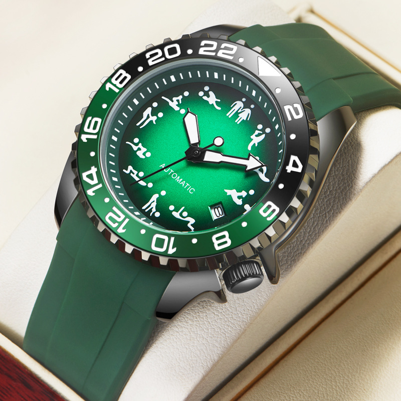 Diver Watch 300M - New Men's Automatic Mechanical Watch Soft