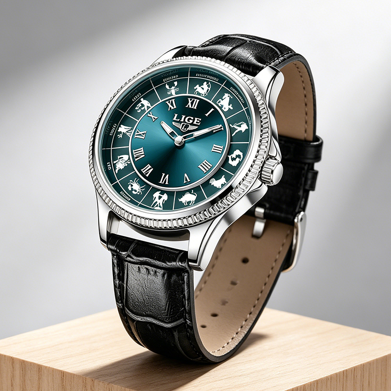 Zodiac Luxury Watch - LIGE Zodiac Men Watch Top Brand