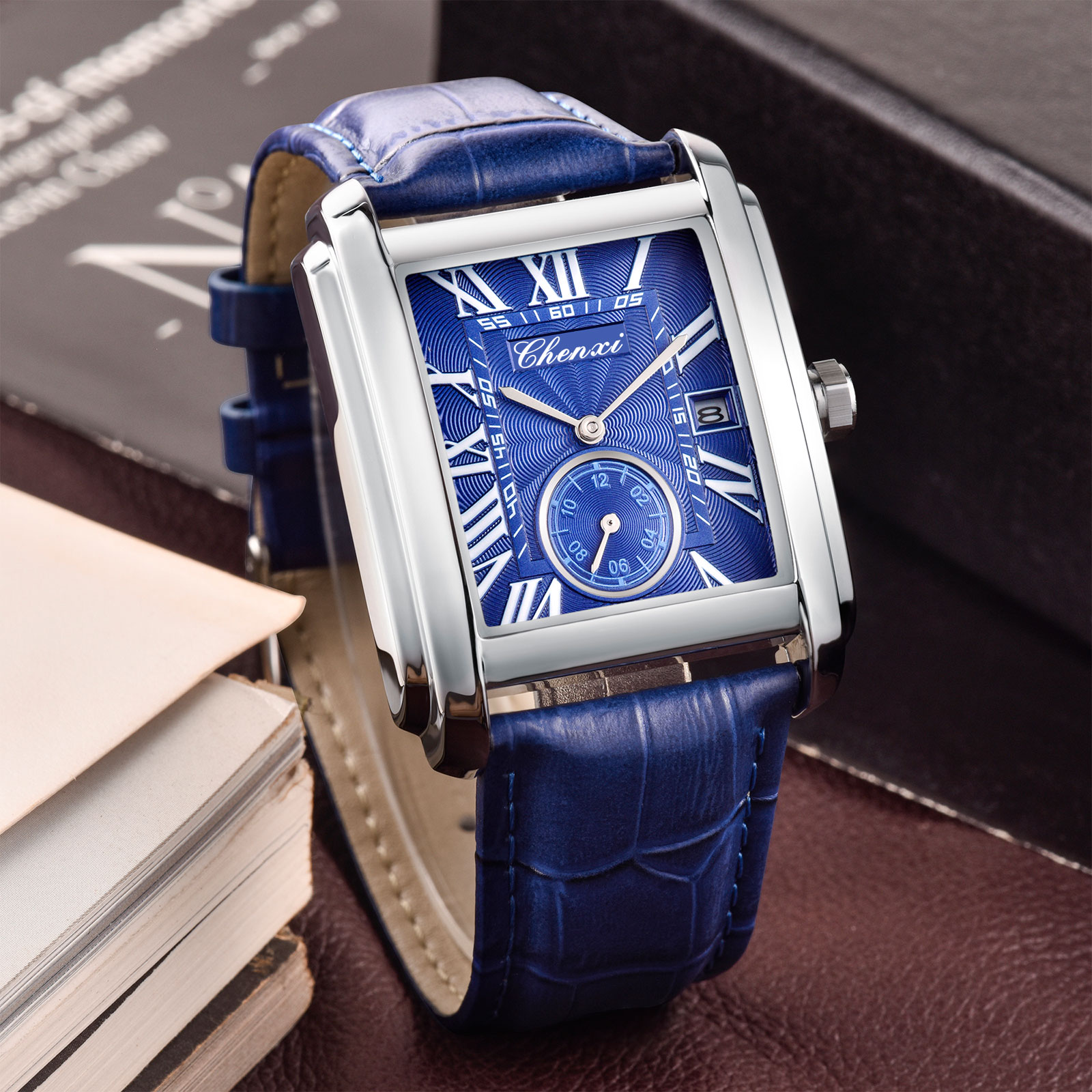 Chenxi 8216 New Fashion Boy Cl - Luxury Watch Mockup avaliação e preço