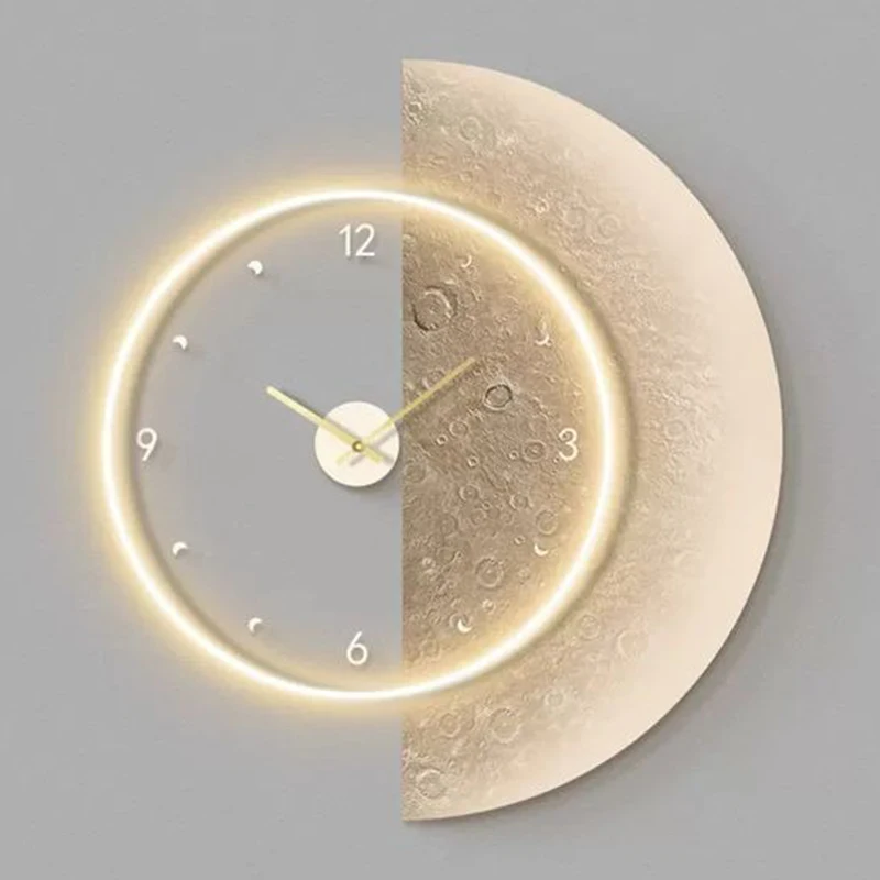 Luxury Wall Clock Modern Led W - Luxury Watch House avaliação e preço