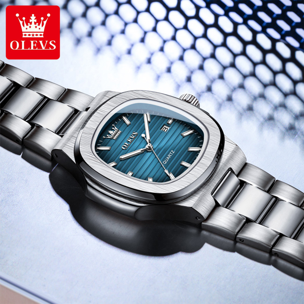 OLEVS Top Luxury Brand Man Wat - Luxury Watch Mockup avaliação e preço