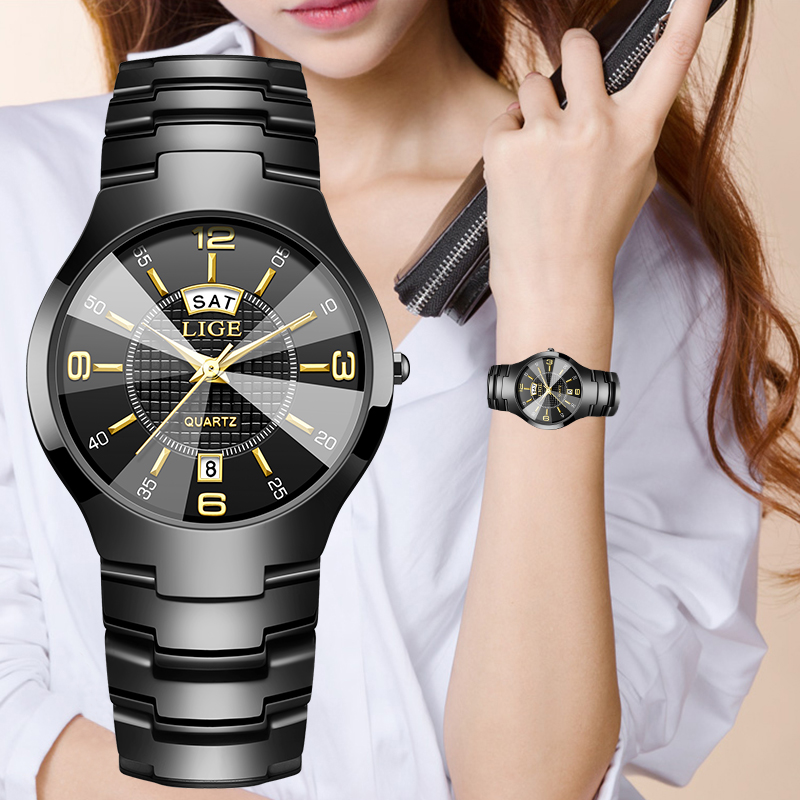 LIGE Fashion Elegant Women's W - Luxury Watch Usa avaliação e preço