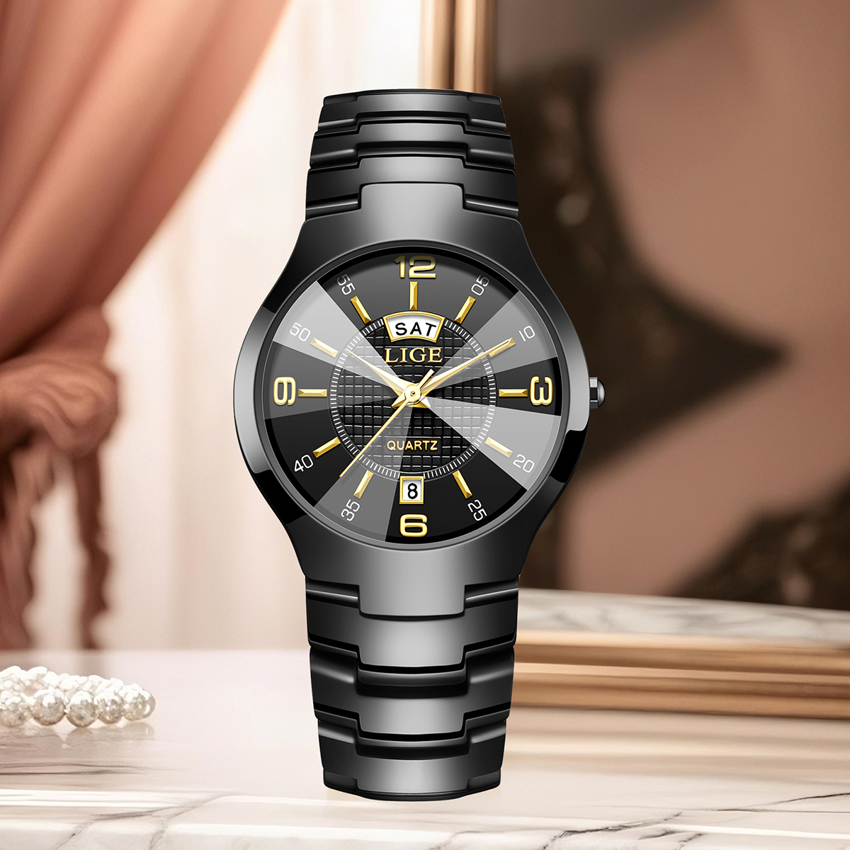 LIGE Fashion Elegant Women's W - Luxury Watch Usa avaliação e preço