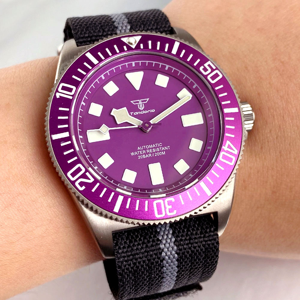 Titanium Tandorio Purple 42mm  - Titanium Sport Watch avaliação e preço