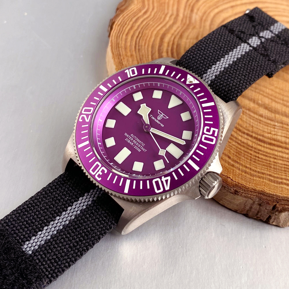 Titanium Tandorio Purple 42mm  - Titanium Sport Watch avaliação e preço