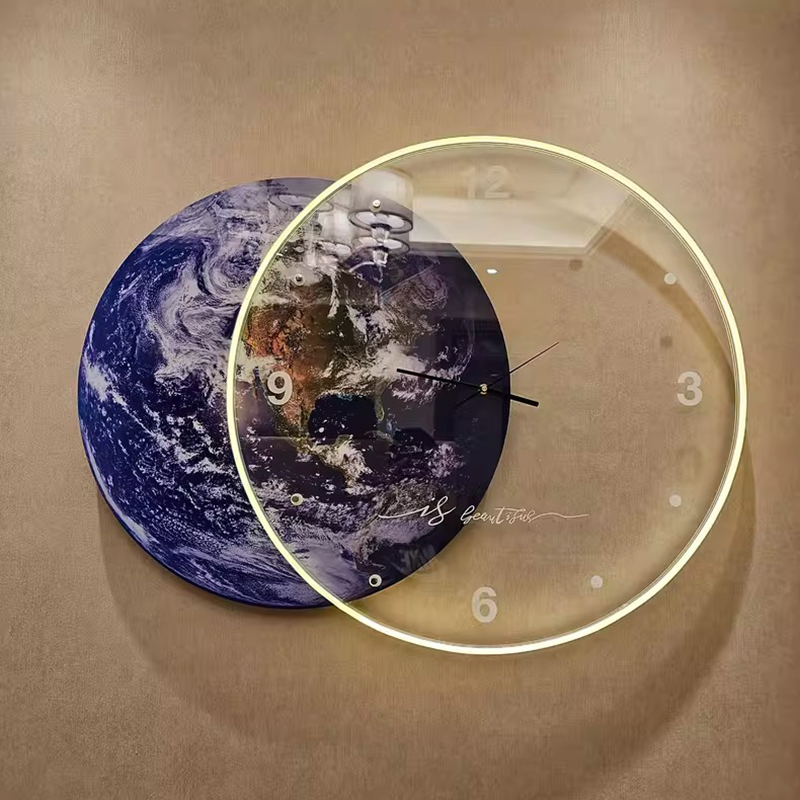 Large 3D Wall Clocks Silent Mo - Luxury Watch House avaliação e preço