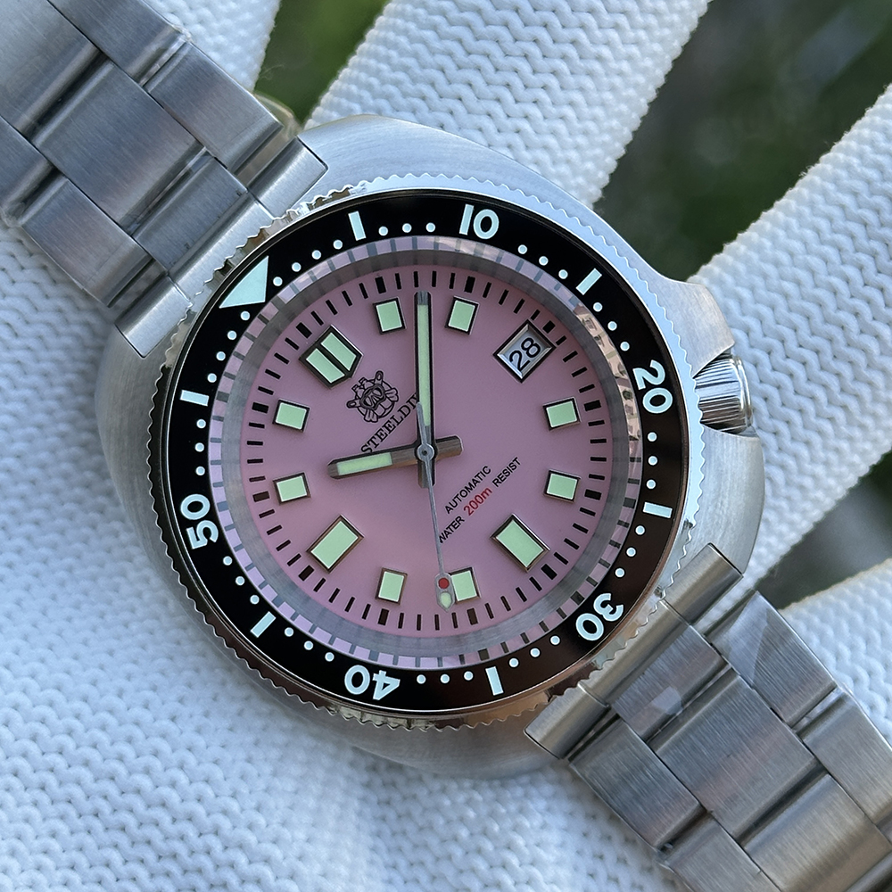 STEELDIVE SD1974 New 43.8mm Pi - Diver Watch 300M avaliação e preço