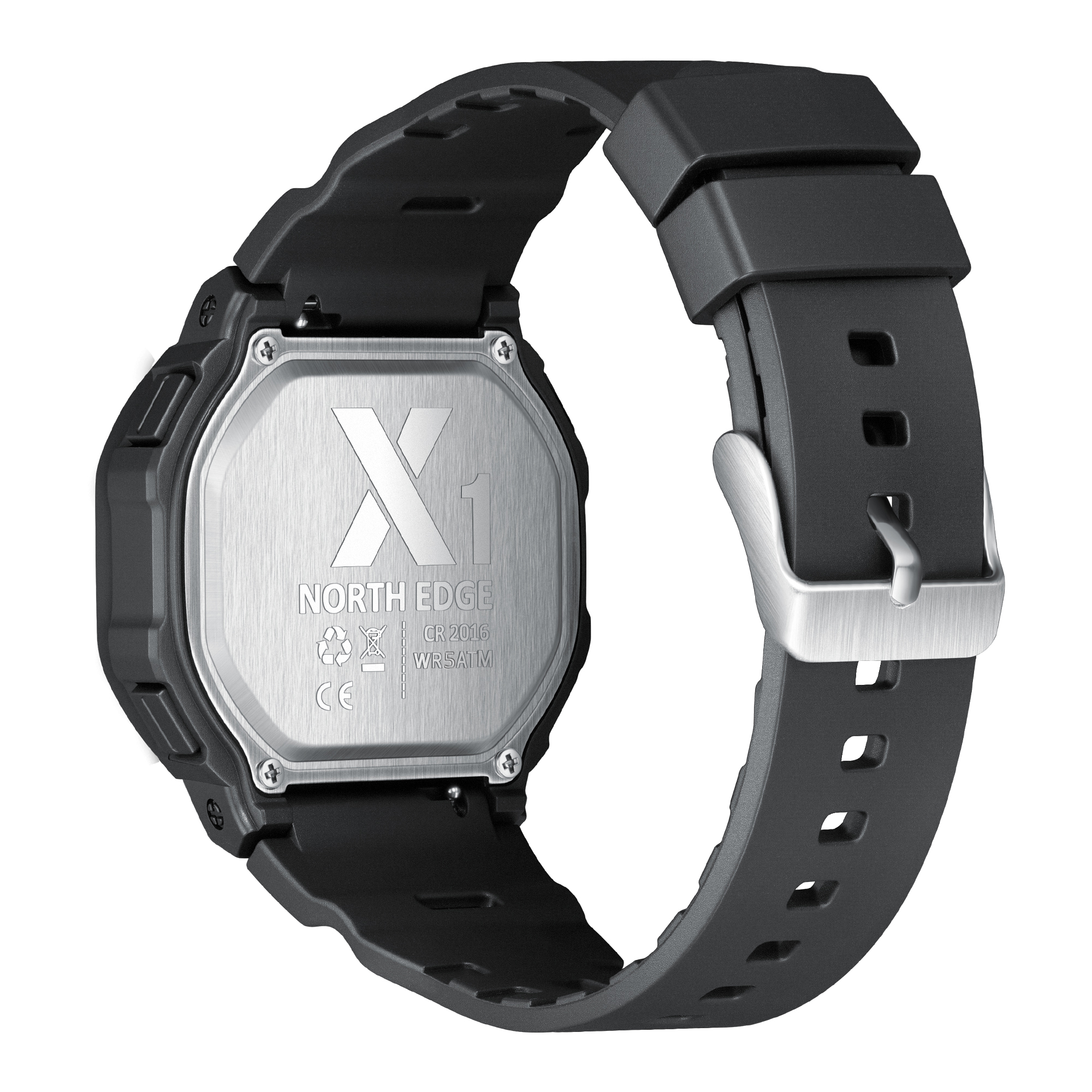 NORTH EDGE X1 Square Screen Di - Diver Watch 300M avaliação e preço