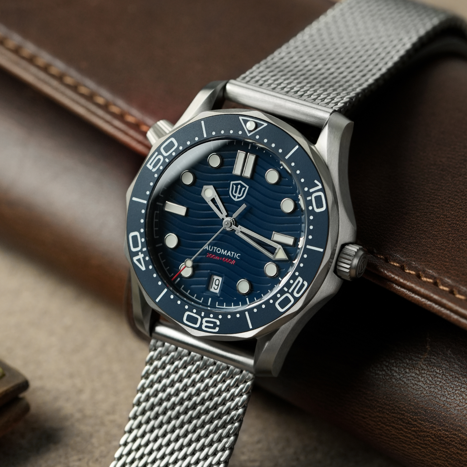 Watchdives Wd007 V4 39Mm NTTD  - Titanium Sport Watch avaliação e preço