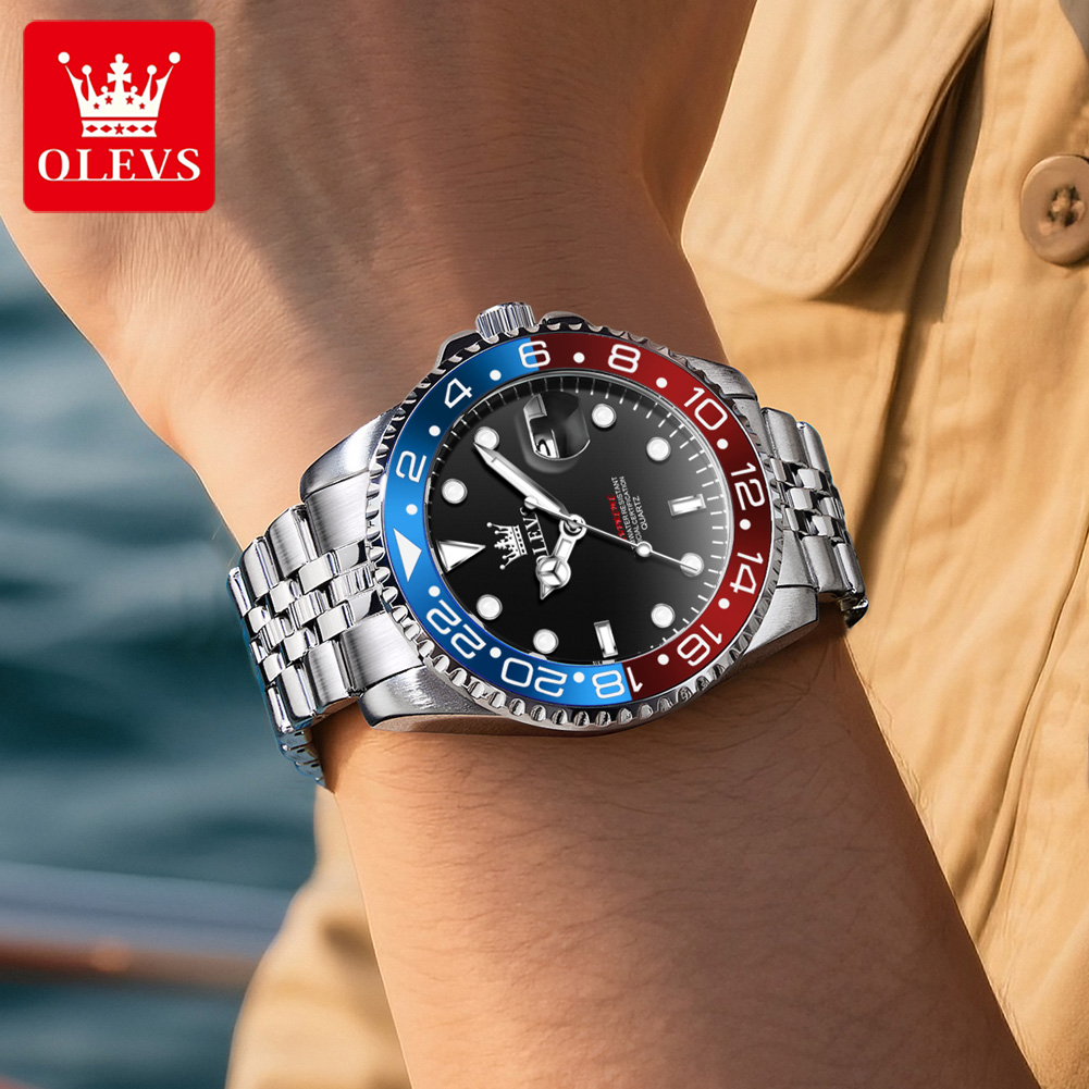 OLEVS 5657 Original Brand Men' - Luxury Watch Hand avaliação e preço
