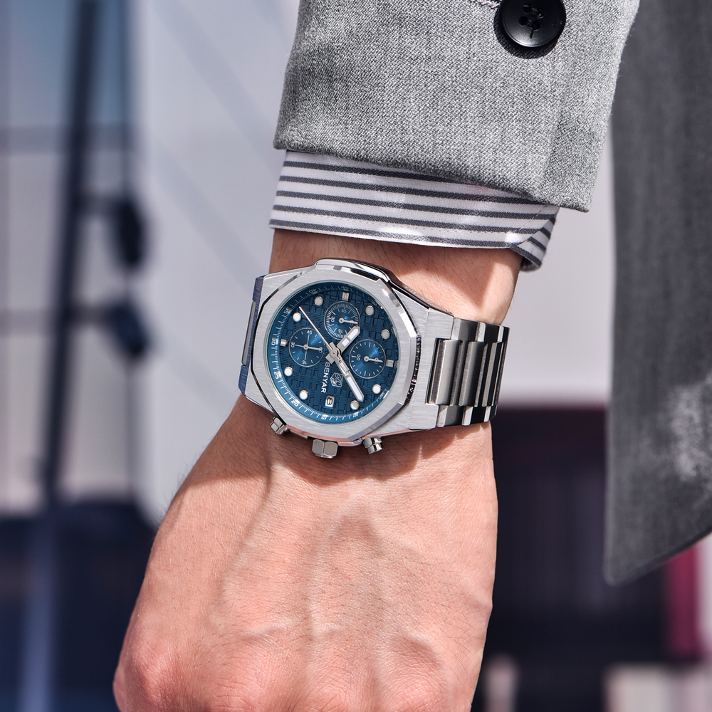 2025 New BENYAR Men's Watches  - Luxury Watch Hand avaliação e preço