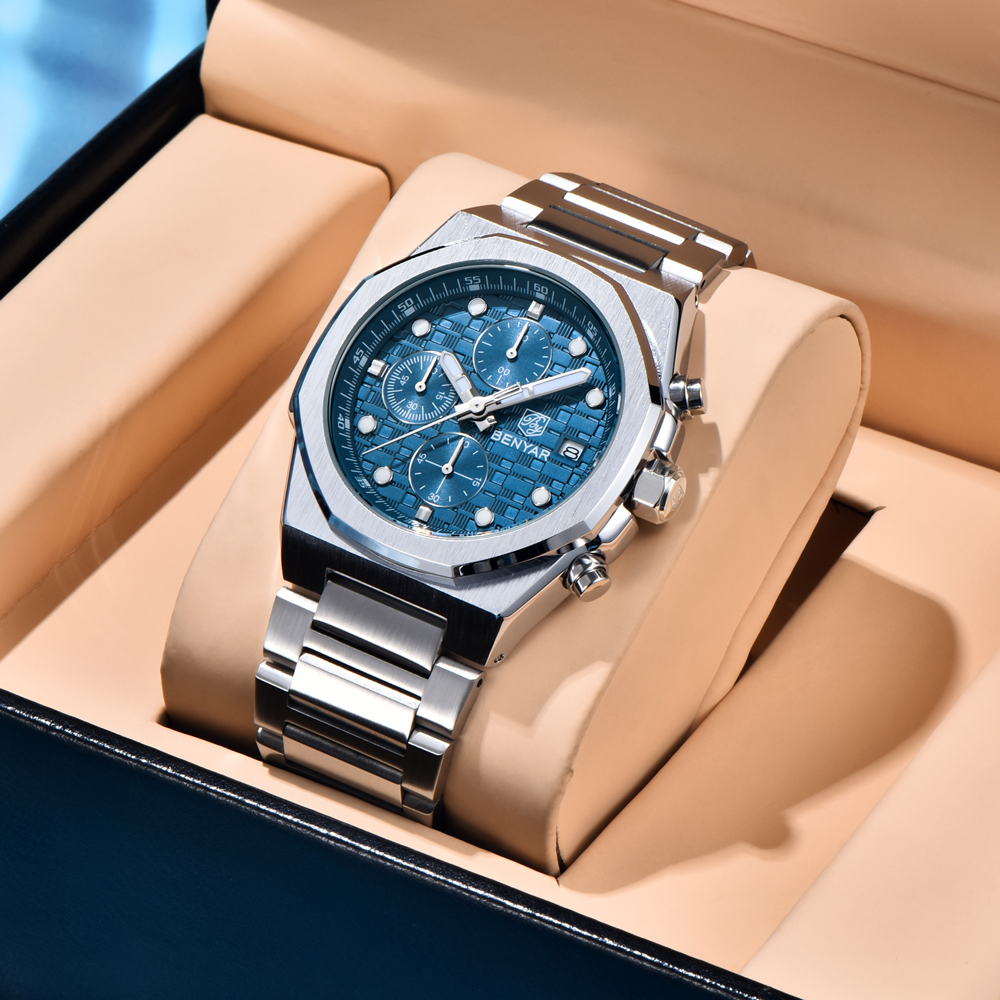 2025 New BENYAR Men's Watches  - Luxury Watch Hand avaliação e preço