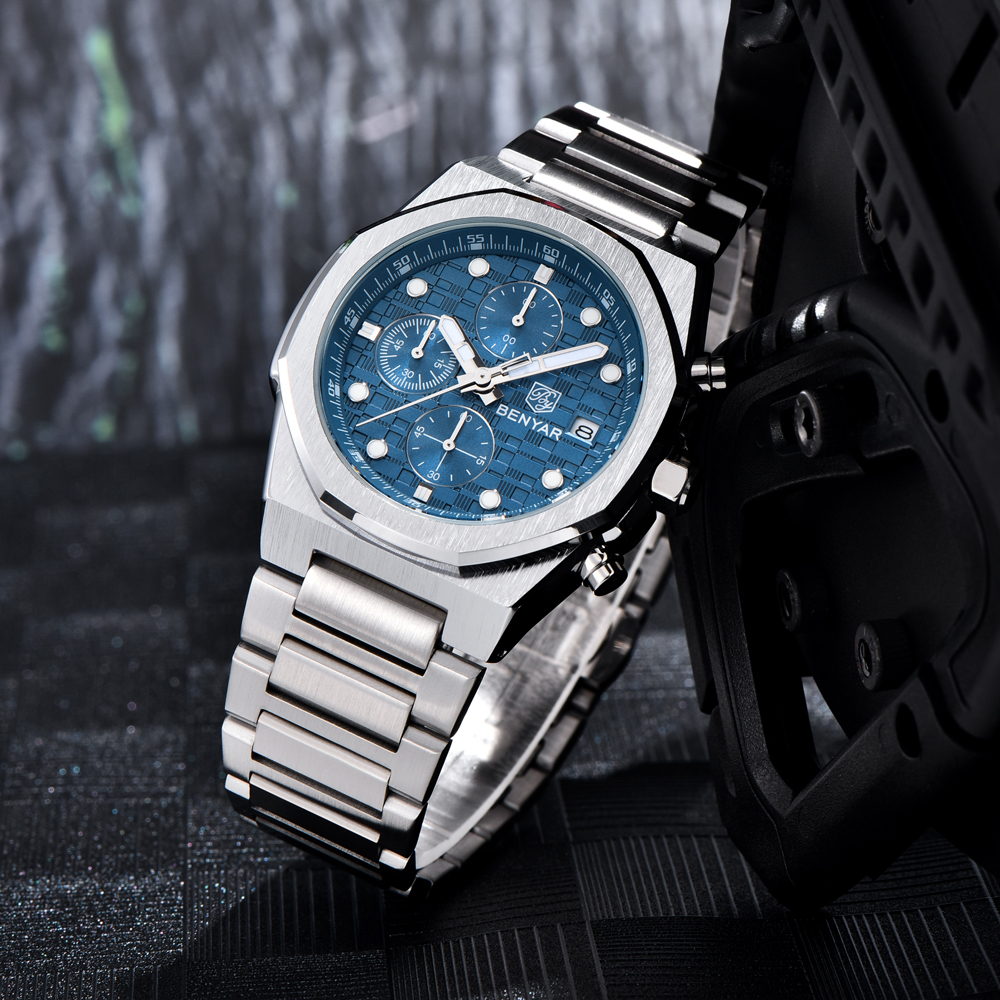 2025 New BENYAR Men's Watches  - Luxury Watch Hand avaliação e preço