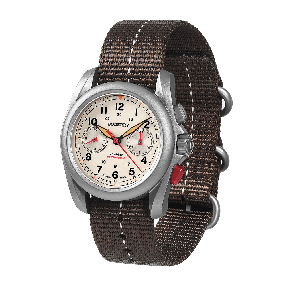 BODERRY Men's Field Watches Ti - Titanium Sport Watch avaliação e preço