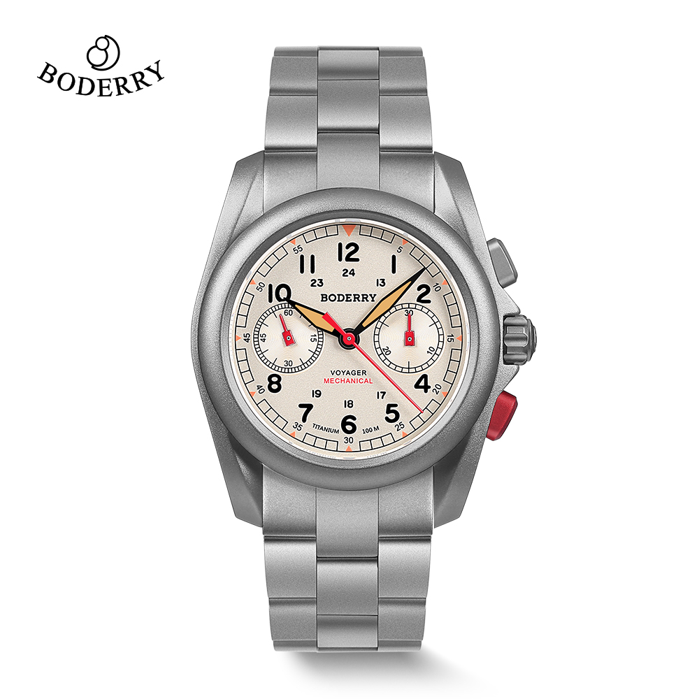 BODERRY Men's Field Watches Ti - Titanium Sport Watch avaliação e preço