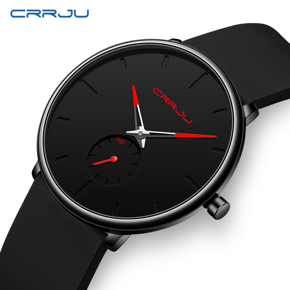 CRRJU New Business Mens Watche - Luxury Watch Mockup avaliação e preço