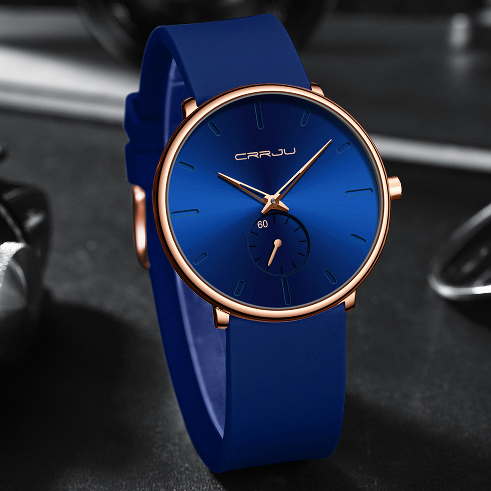 CRRJU New Business Mens Watche - Luxury Watch Mockup avaliação e preço