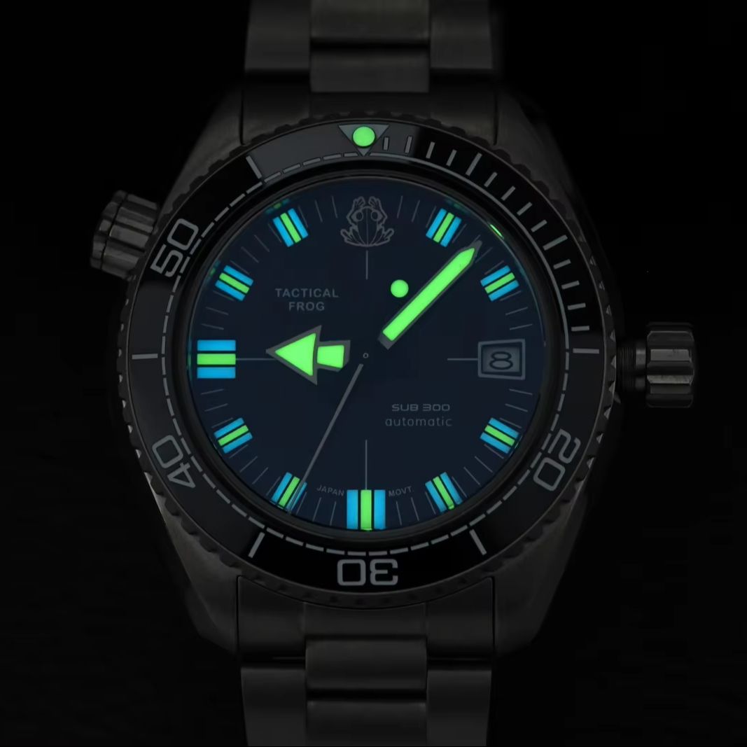 Tactical Frog New Men Automati - Titanium Sport Watch avaliação e preço