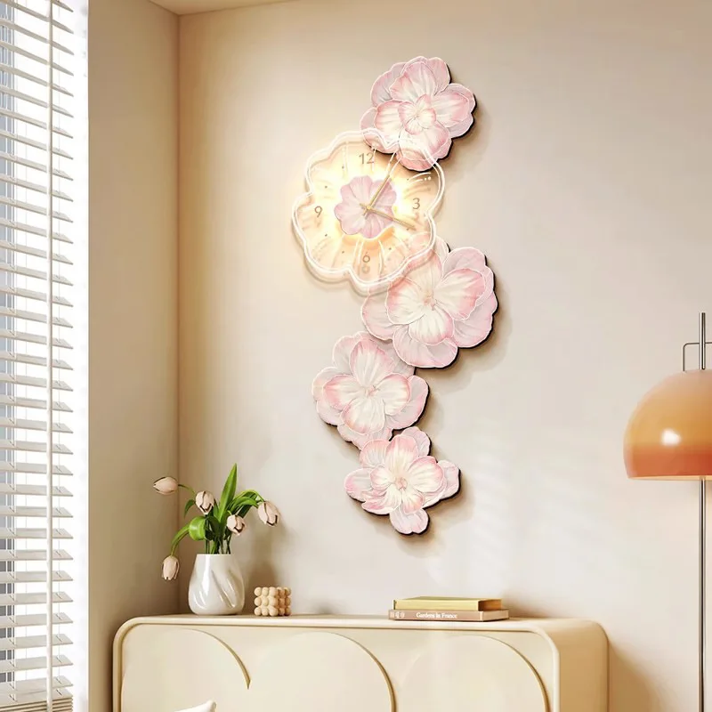 Pink Flower Light Luxury Wall  - Luxury Watch House avaliação e preço
