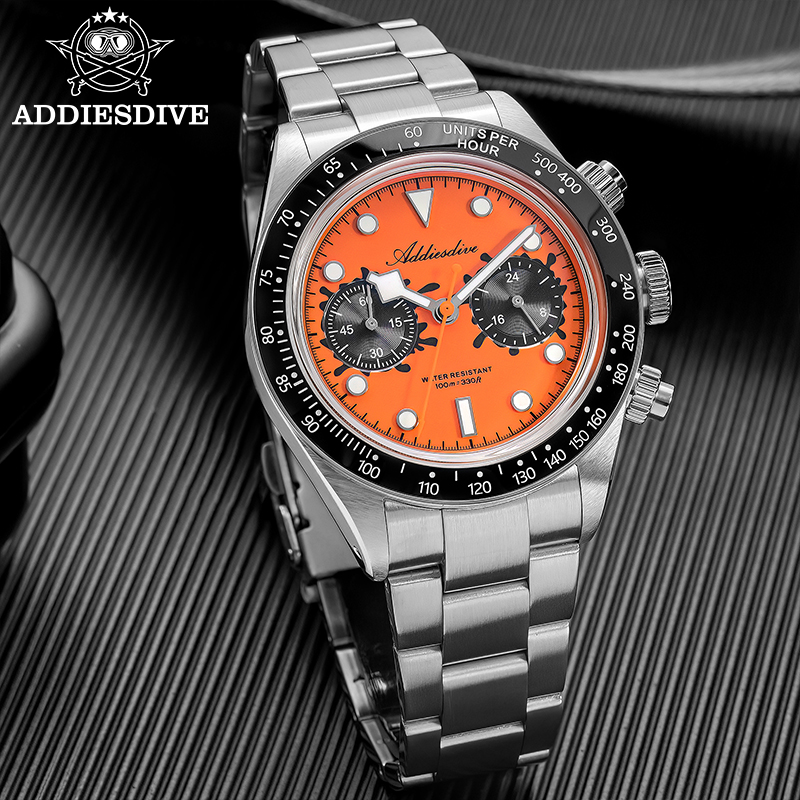 ADDIESDIVE New Quartz Chronogr - Zero Luxury Watch avaliação e preço