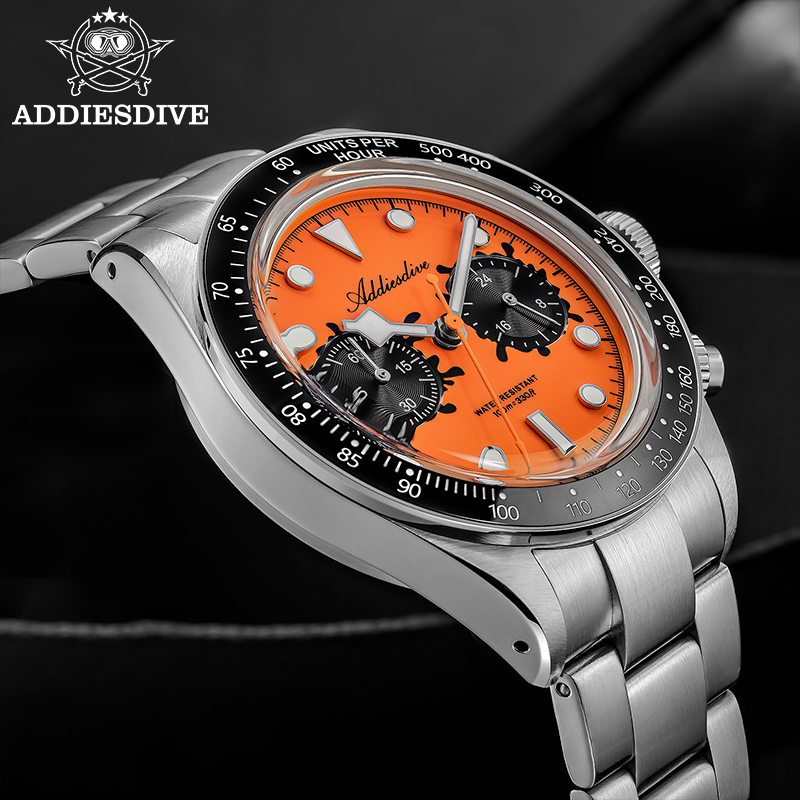 ADDIESDIVE New Quartz Chronogr - Zero Luxury Watch avaliação e preço