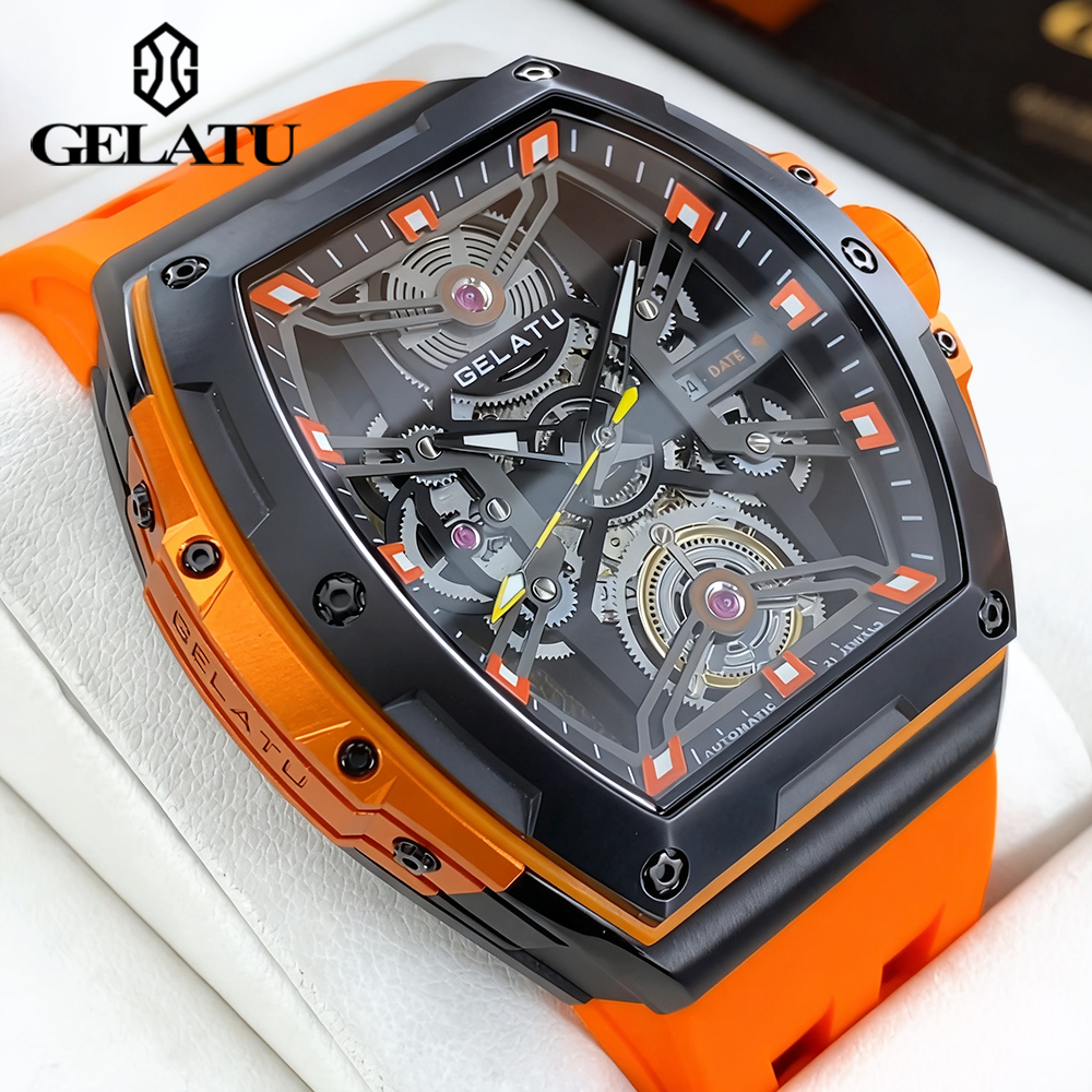 GELATU Men's Watches Trend Fas - Luxury Watch Hand avaliação e preço