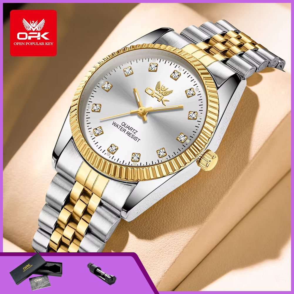 OPK 6027 Luxury Brand Man Watc - Luxury Watch Mockup avaliação e preço