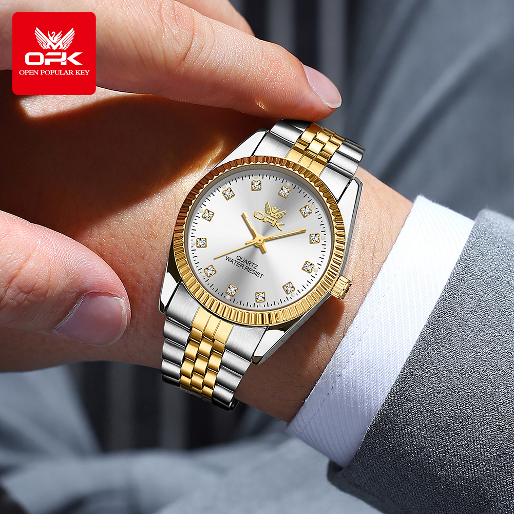OPK 6027 Luxury Brand Man Watc - Luxury Watch Mockup avaliação e preço