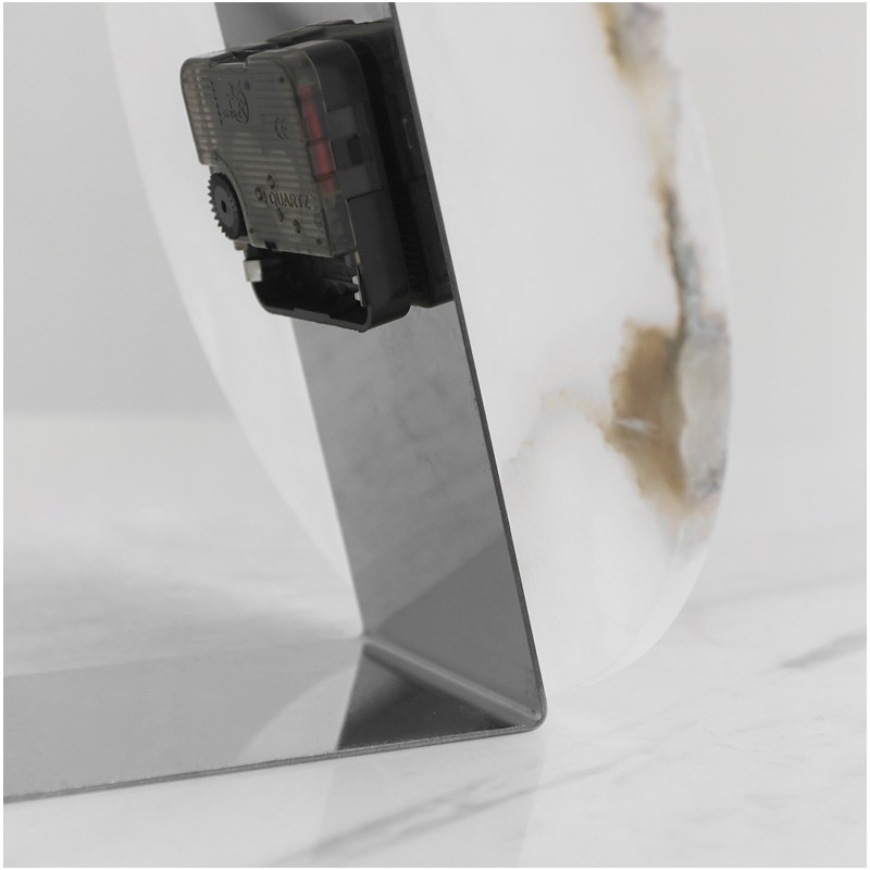 Marble Table Clock Decorative  - Table Watch Luxury avaliação e preço