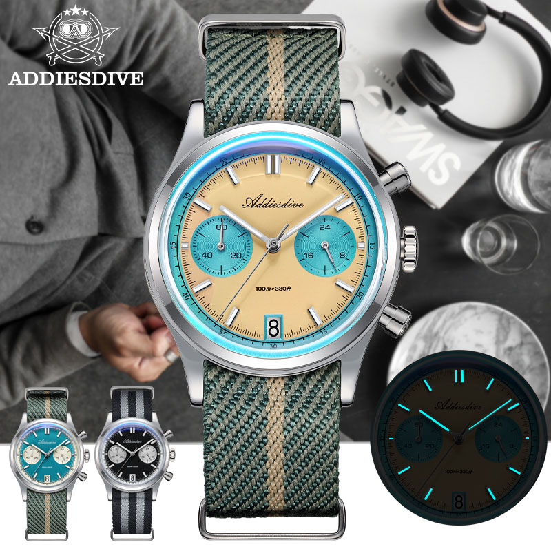 ADDIESDIVE Luxury Men Watch Do - Zero Luxury Watch avaliação e preço