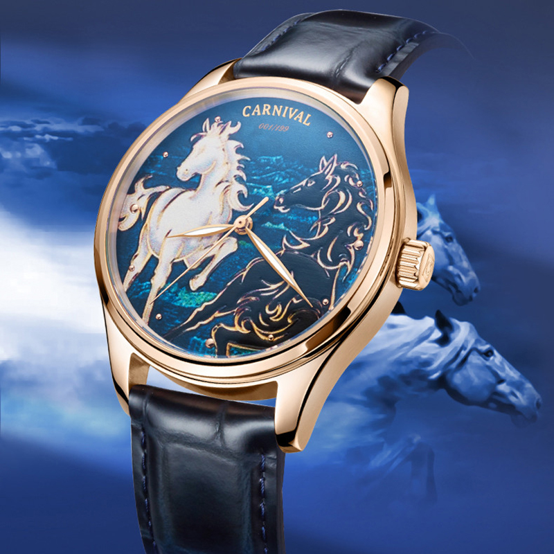 Carnival Brand Fashion Zodiac  - Zodiac Luxury Watch avaliação e preço