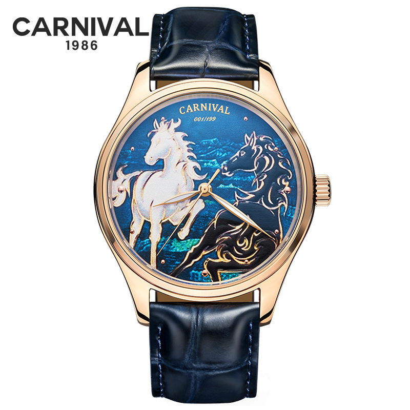 Carnival Brand Fashion Zodiac  - Zodiac Luxury Watch avaliação e preço