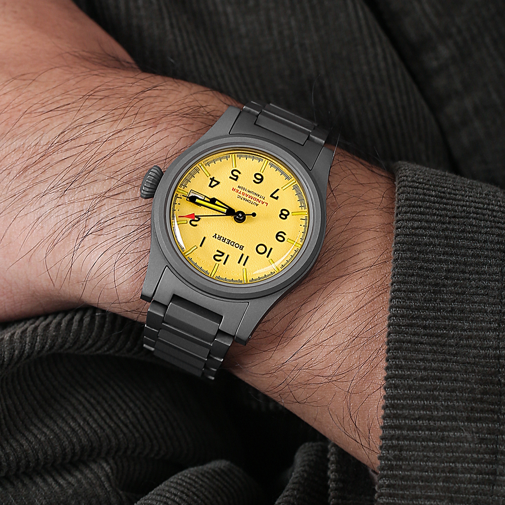 Boderry LANDMASTER Field Titan - Titanium Sport Watch avaliação e preço