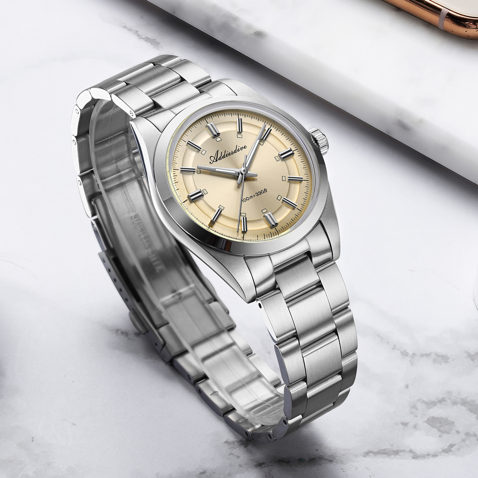ADDIESDIVE Super Luminous Japa - Luxury Watch Usa avaliação e preço