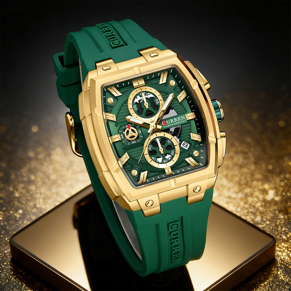 CURREN Luxury Vintage Watch fo - Luxury Watch Hand avaliação e preço