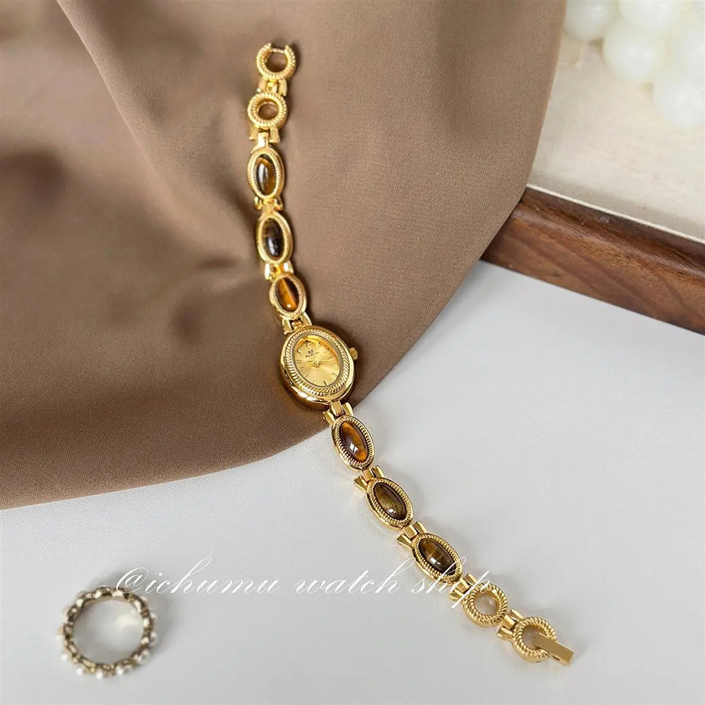 Women's Gold Watch Vintage Bro - Quiet Luxury Watch avaliação e preço