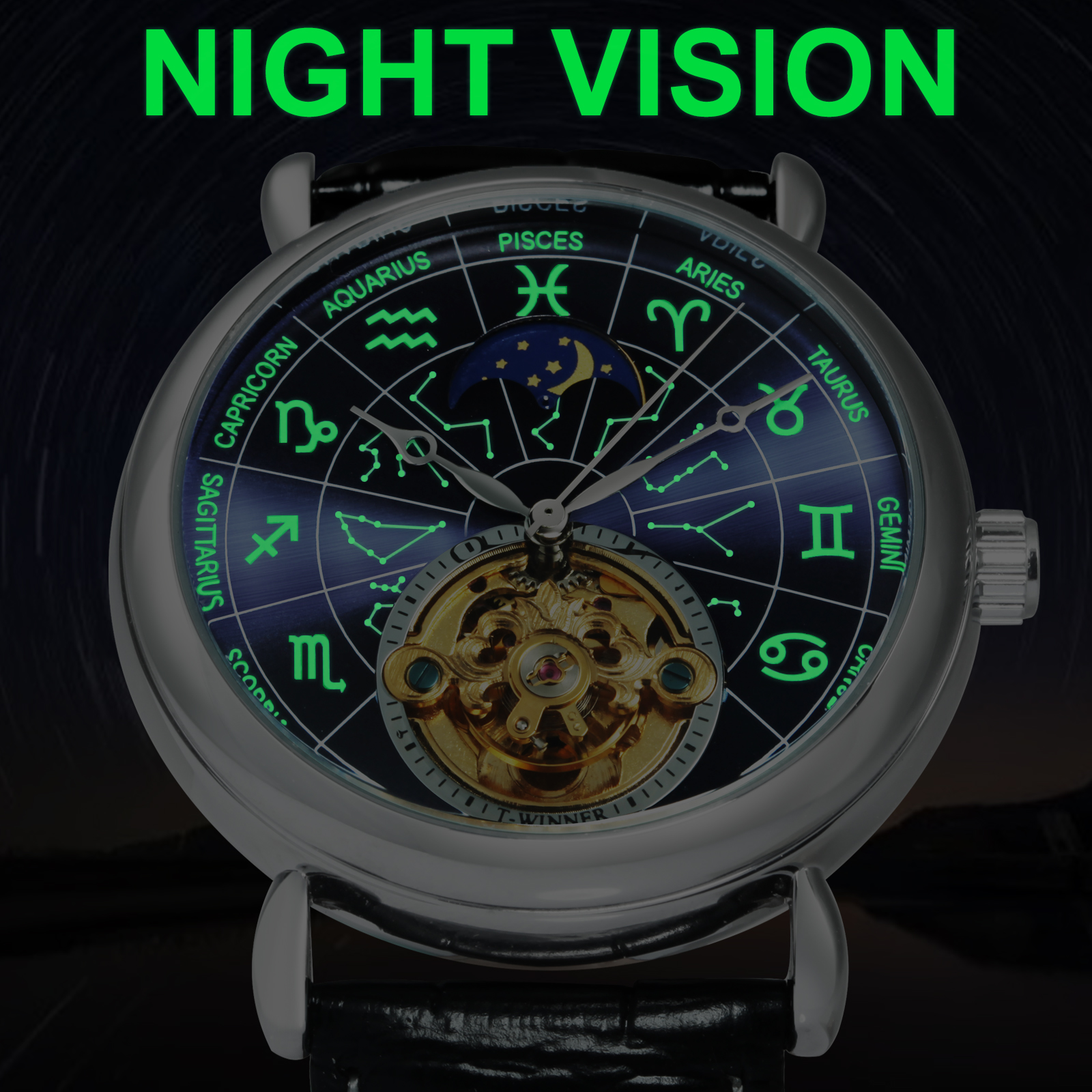 WINNER Zodiac Constellations A - Zodiac Luxury Watch avaliação e preço