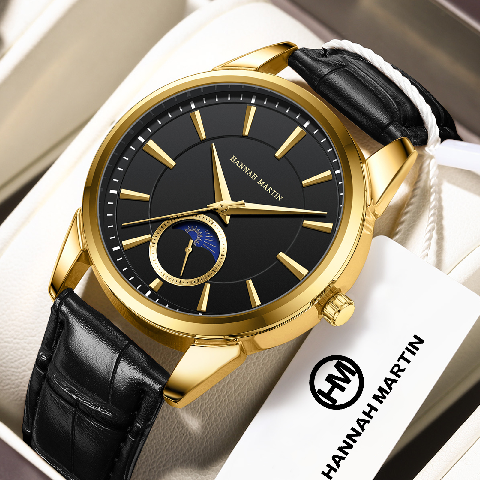 Hannah Martin Men Multi functi - Luxury Watch Mockup avaliação e preço