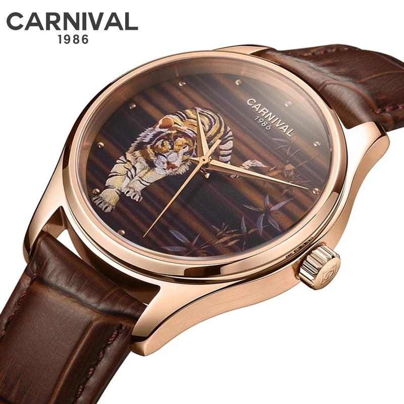 CARNIVAL Zodiac Tiger Series L - Zodiac Luxury Watch avaliação e preço