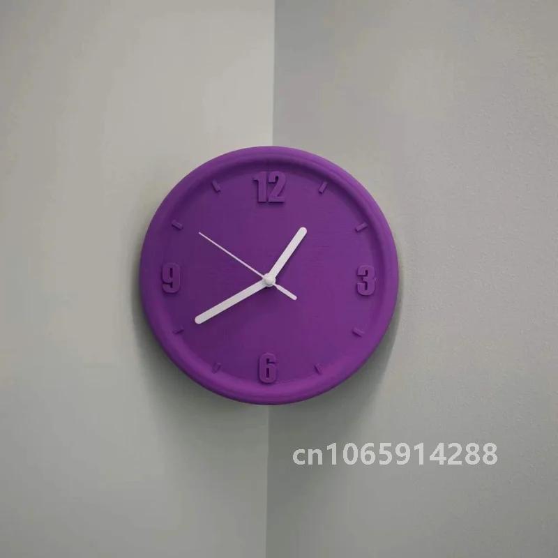 8 Inch Corner Wall Clocks Mini - Luxury Watch House avaliação e preço