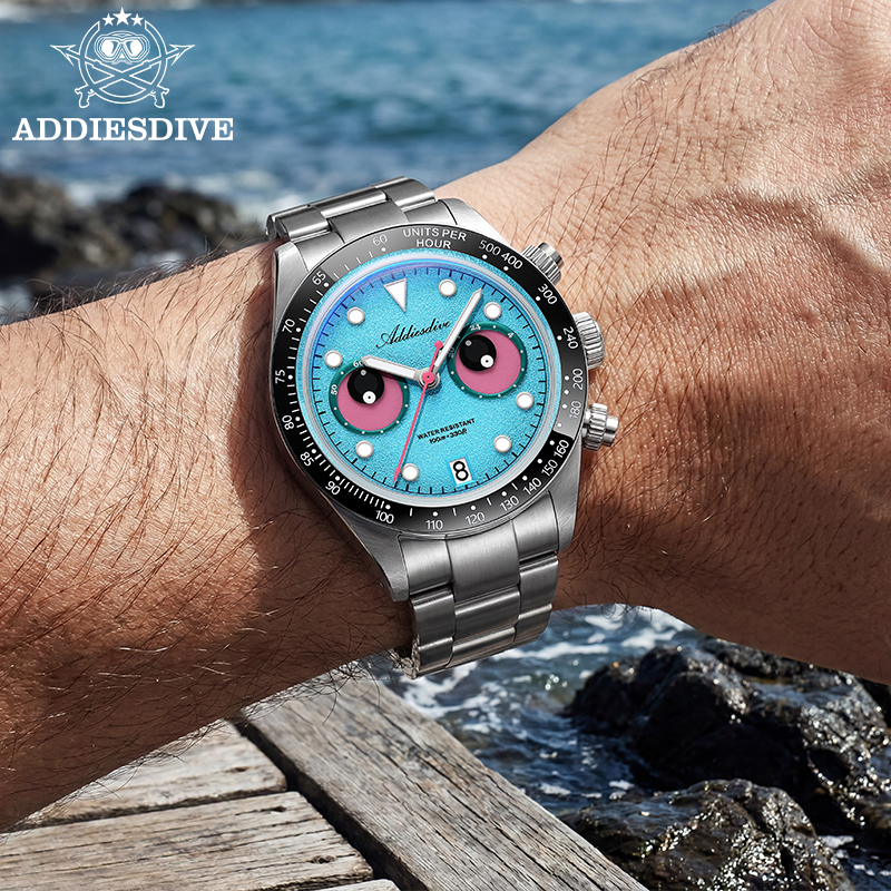 ADDIESDIVE NEW AD2557 Eyes Dia - Zero Luxury Watch avaliação e preço