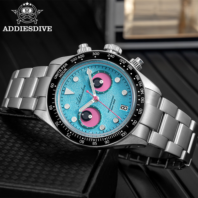 ADDIESDIVE NEW AD2557 Eyes Dia - Zero Luxury Watch avaliação e preço