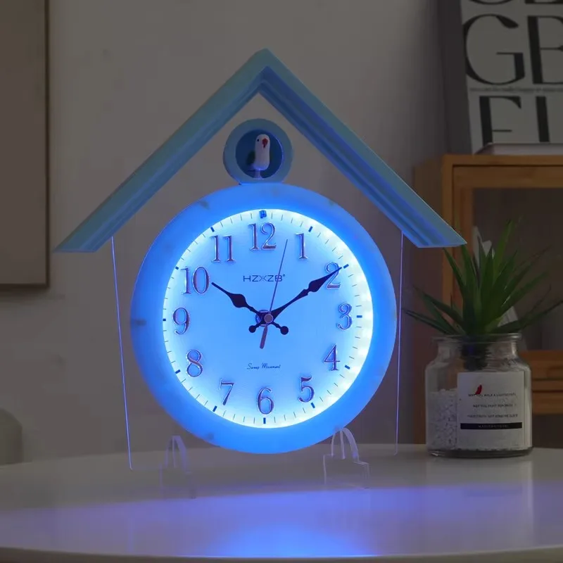 Luminous Wall Clock Luxury Cuc - Table Watch Luxury avaliação e preço