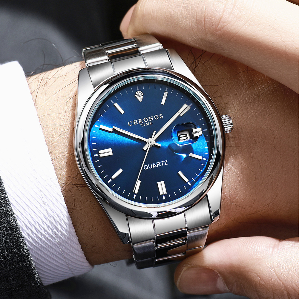 CHRONOS Top Brand Luxury Man W - Luxury Watch Mockup avaliação e preço