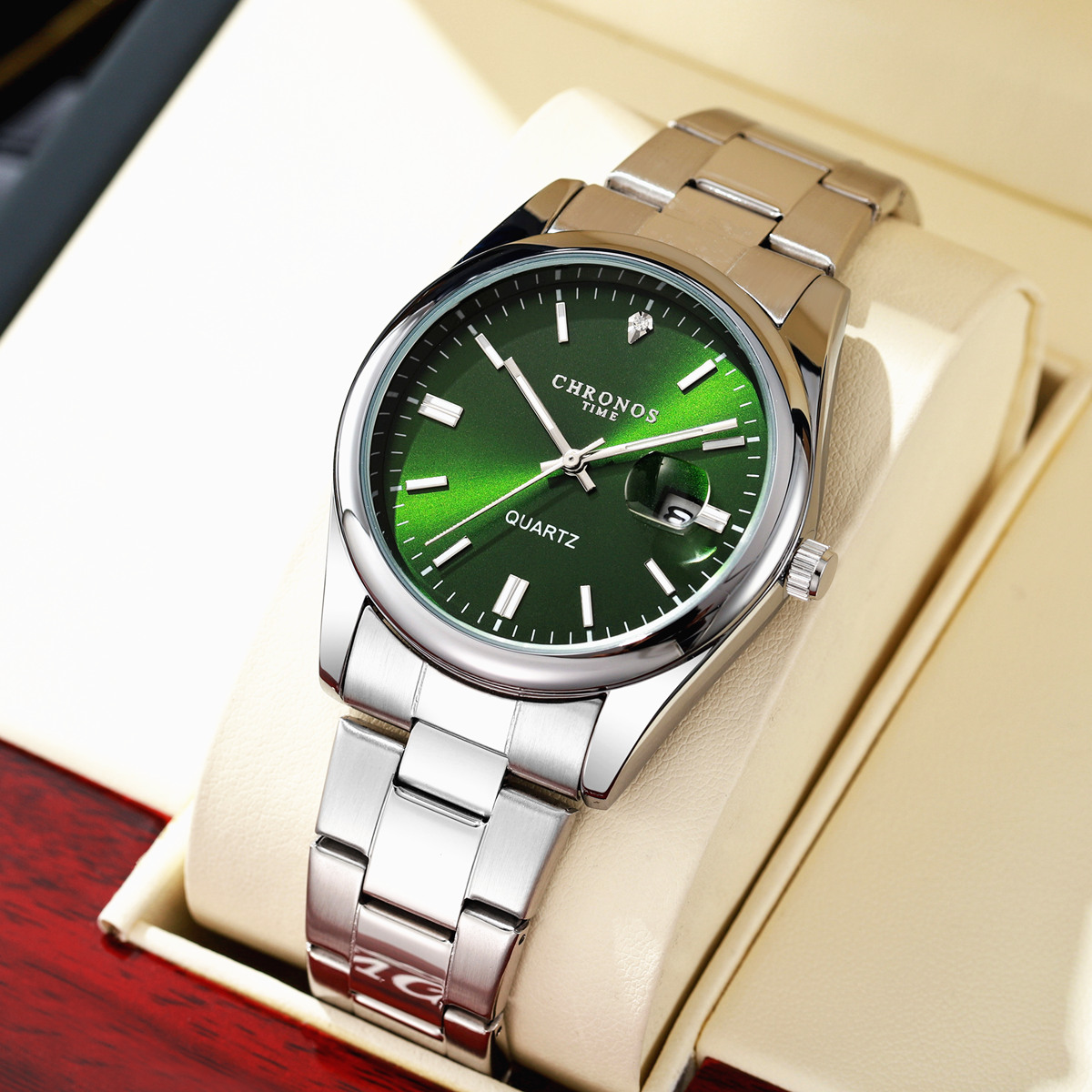 CHRONOS Top Brand Luxury Man W - Luxury Watch Mockup avaliação e preço