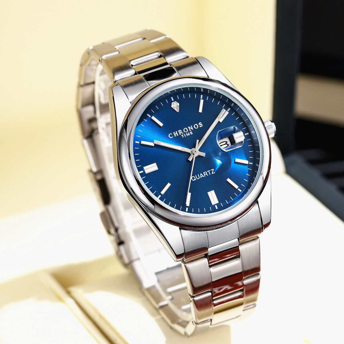 CHRONOS Top Brand Luxury Man W - Luxury Watch Mockup avaliação e preço