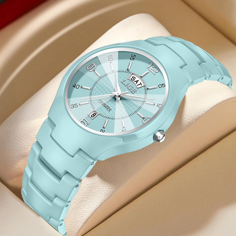 LIGE Luxury Elegant Quartz Wom - Luxury Watch Usa avaliação e preço